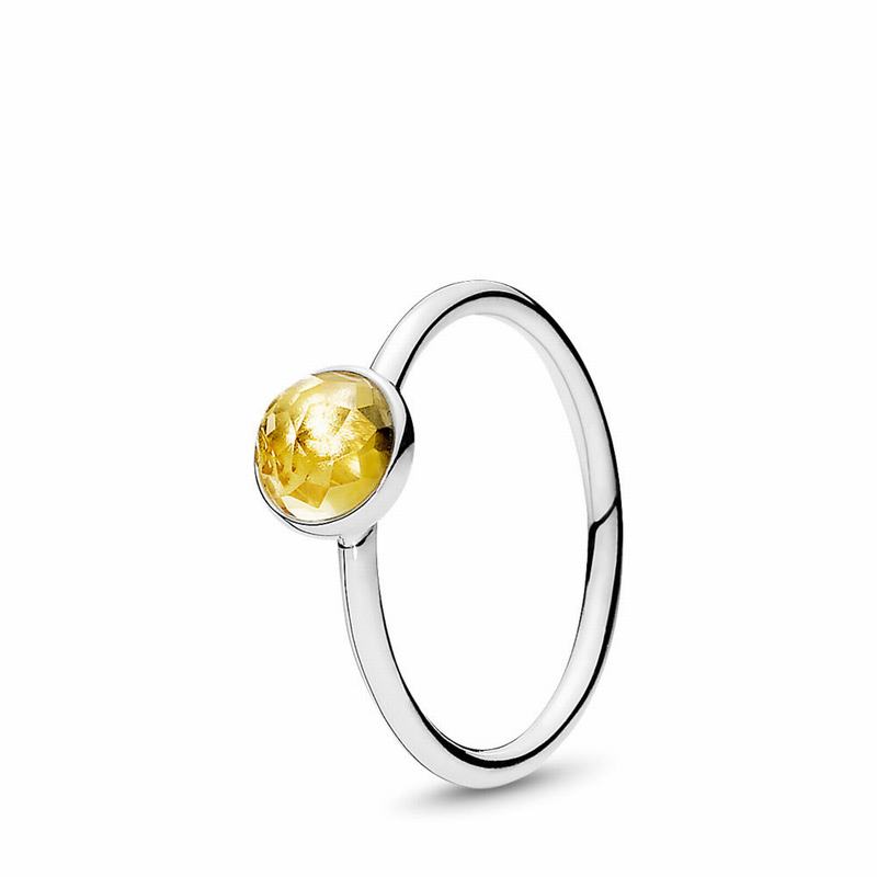 Pandora November Droplet Ring Silver Egypt LW6109374